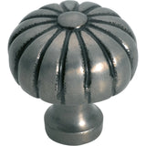 Fluted Cupboard Knob - D38xP42mm