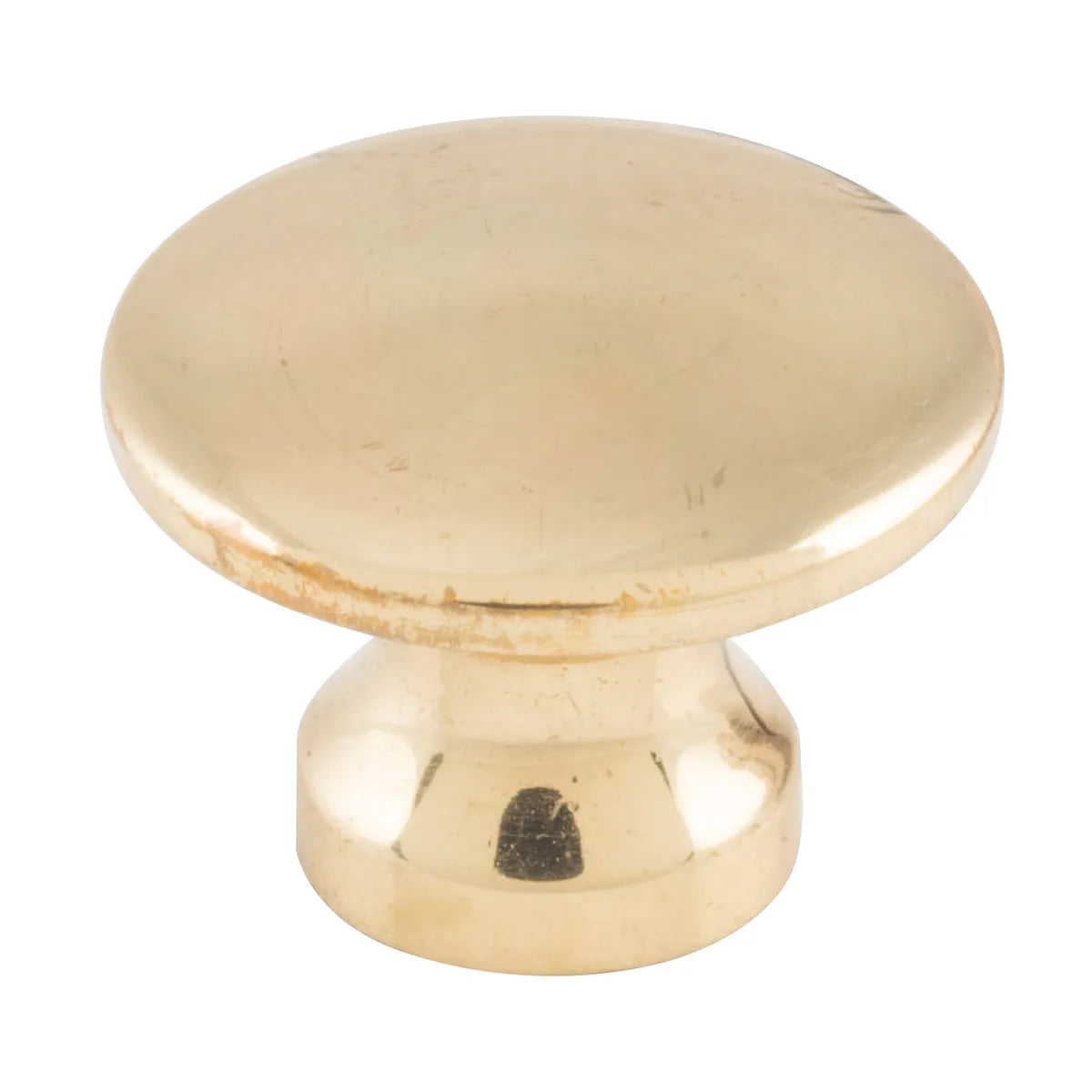 Curved Cupboard Knob - D16xP12mm