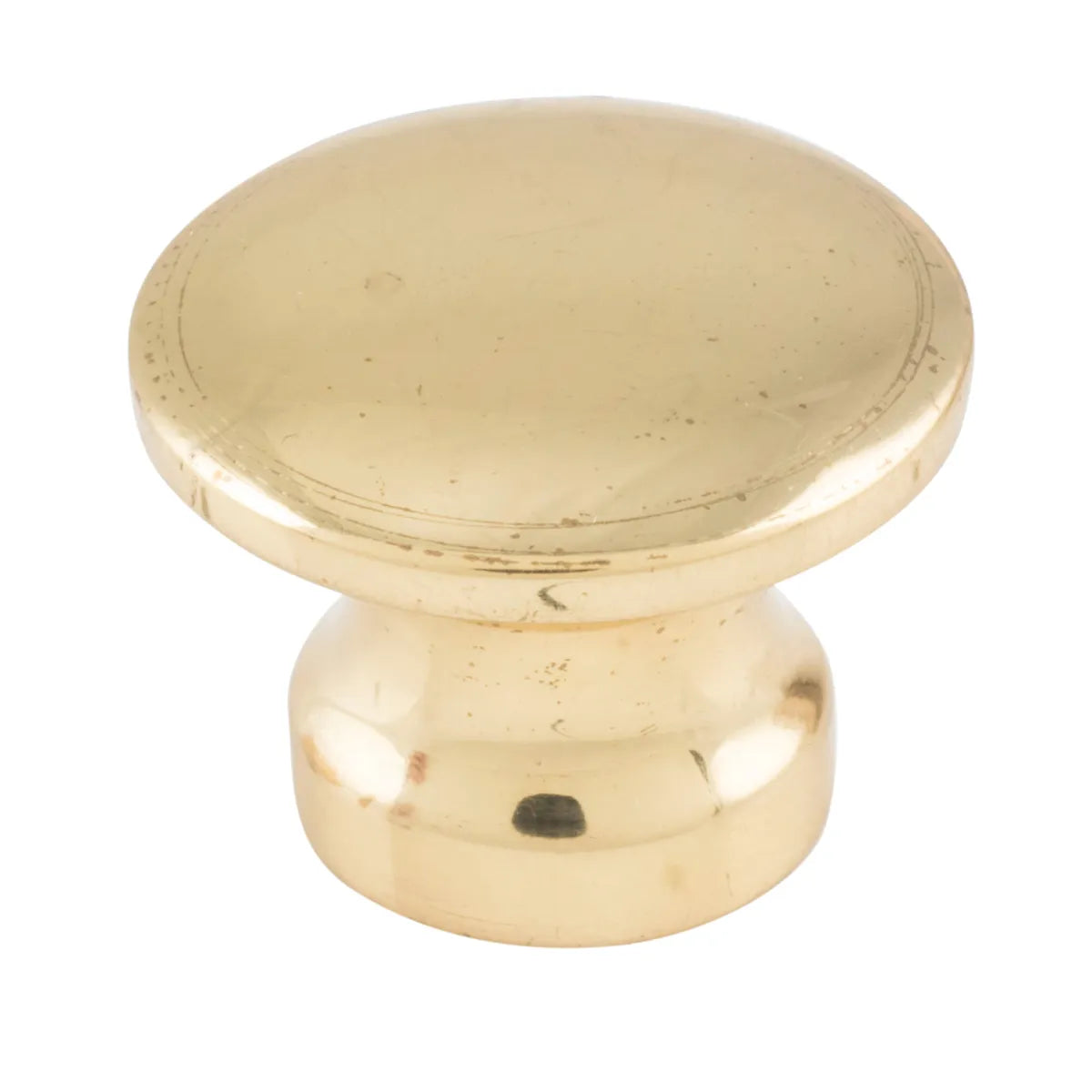 Curved Cupboard Knob - D19xP14mm