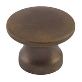 Curved Cupboard Knob - D19xP14mm
