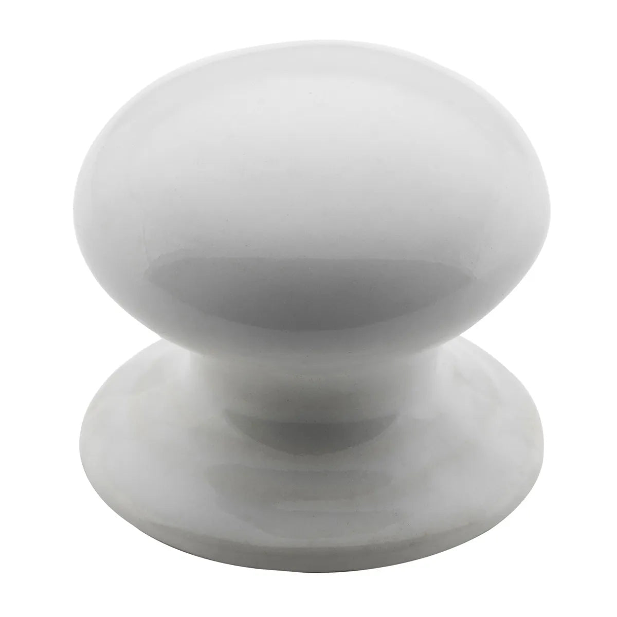 Round Porcelain Cupboard Knob - D30xP29mm