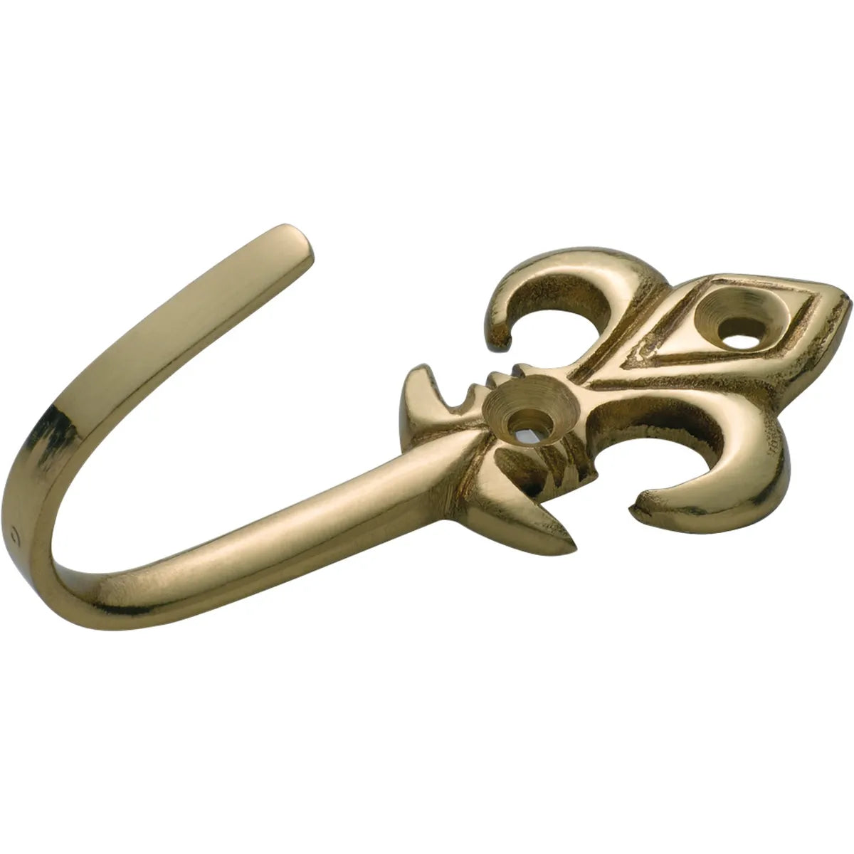 Fleur-de-lis Curtain Tie Back Hooks