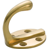 Single Robe Hooks - Oval Backplate