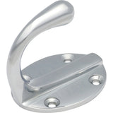 Single Robe Hooks - Oval Backplate