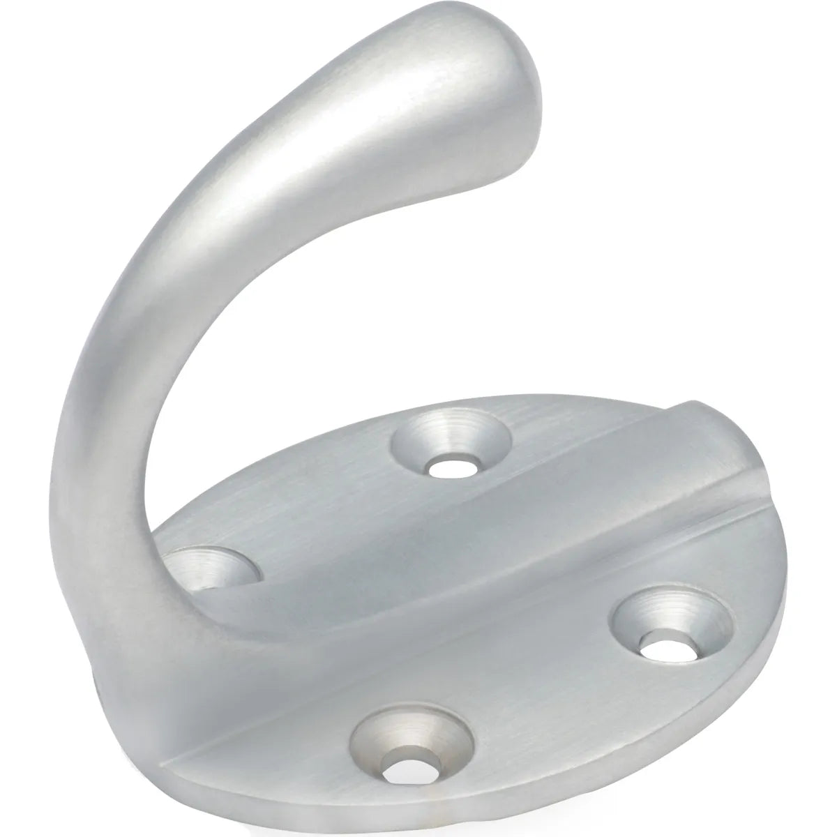 Single Robe Hooks - Oval Backplate