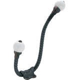 Porcelain Tip Rope Hat & Coat Hooks