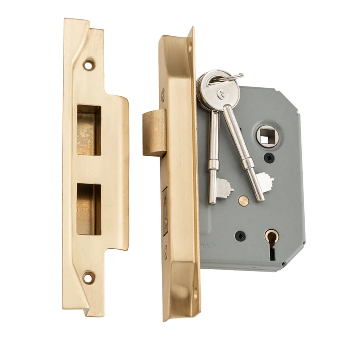 Rebated 5 Lever Mortice Lock - Backset 57mm