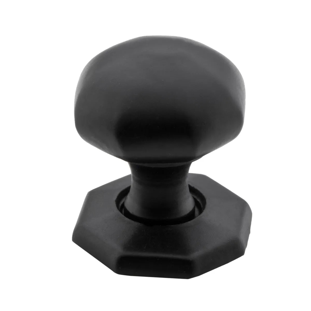 Octagonal Cupboard Knob - Iron D25xP31mm