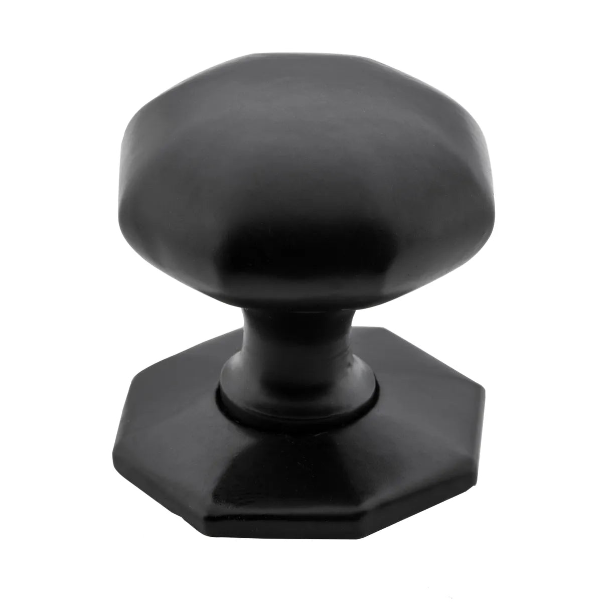 Octagonal Cupboard Knob - Iron D38xP41mm