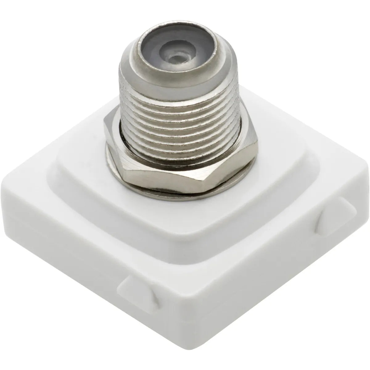 Socket Pay TV Mechanism F Connector White