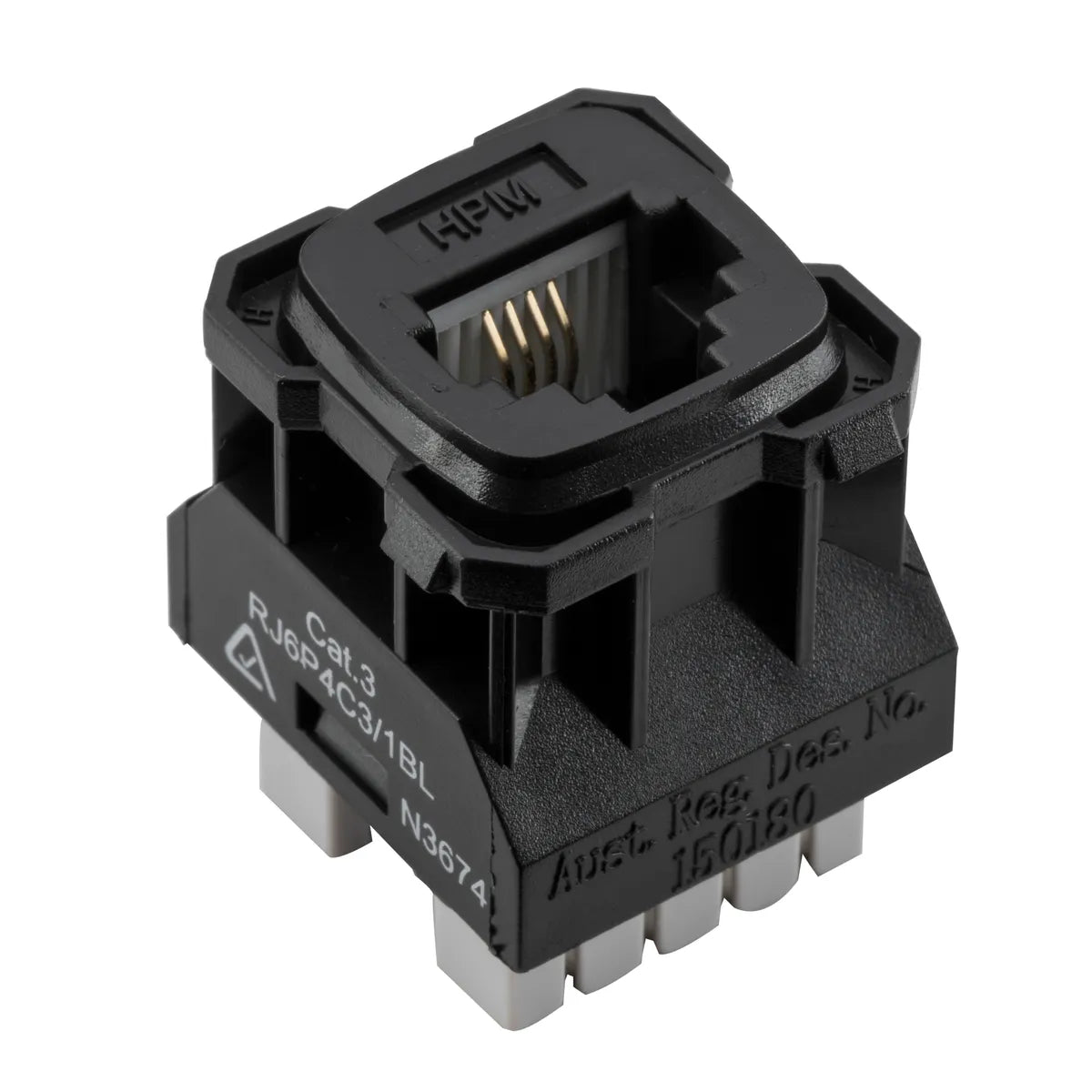 Phone Socket Mechanism Black