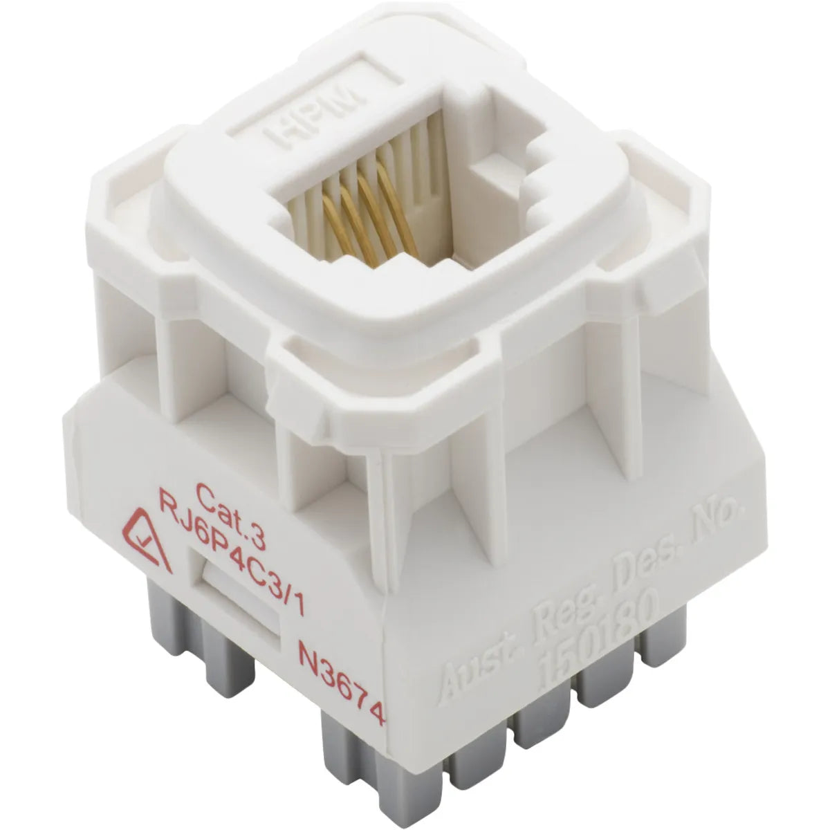 Phone Socket Mechanism White