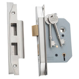 Rebated 5 Lever Mortice Lock - Backset 57mm