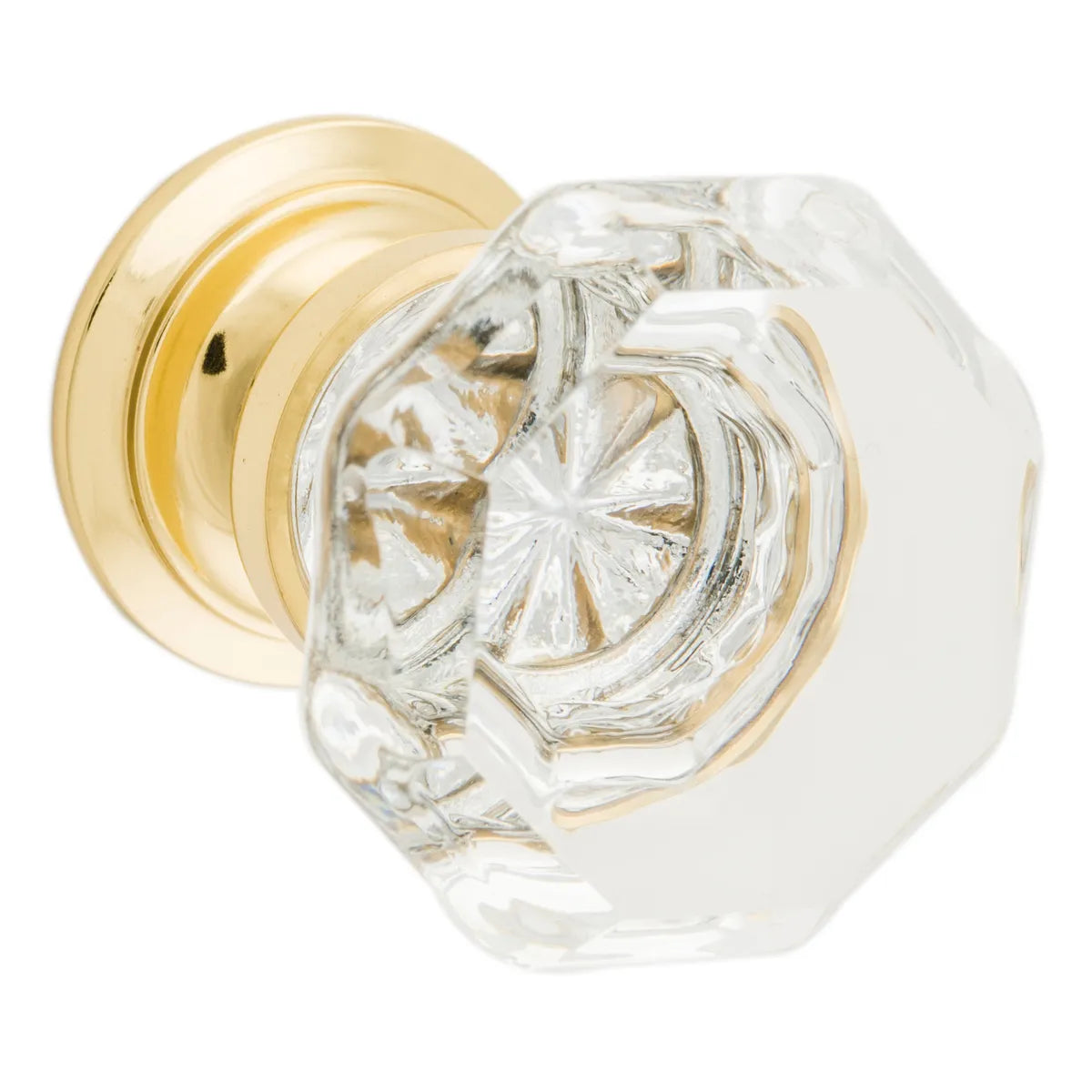 Sophia Glass Cupboard Knob - D32xP39mm BP26mm