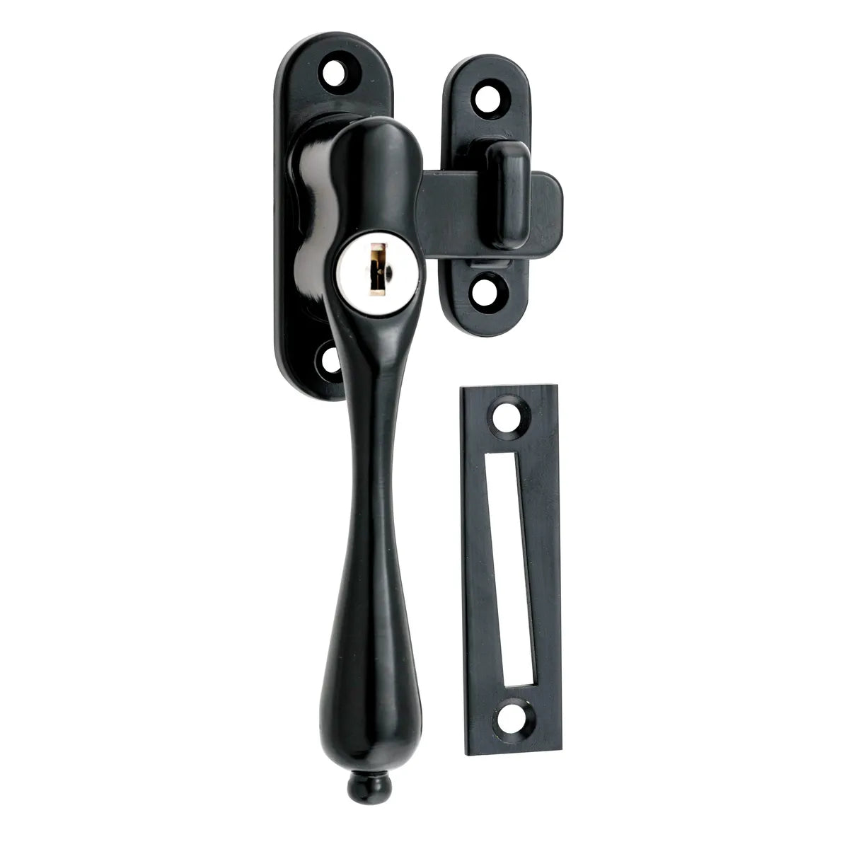 Locking Casement Fastener - Left Hand