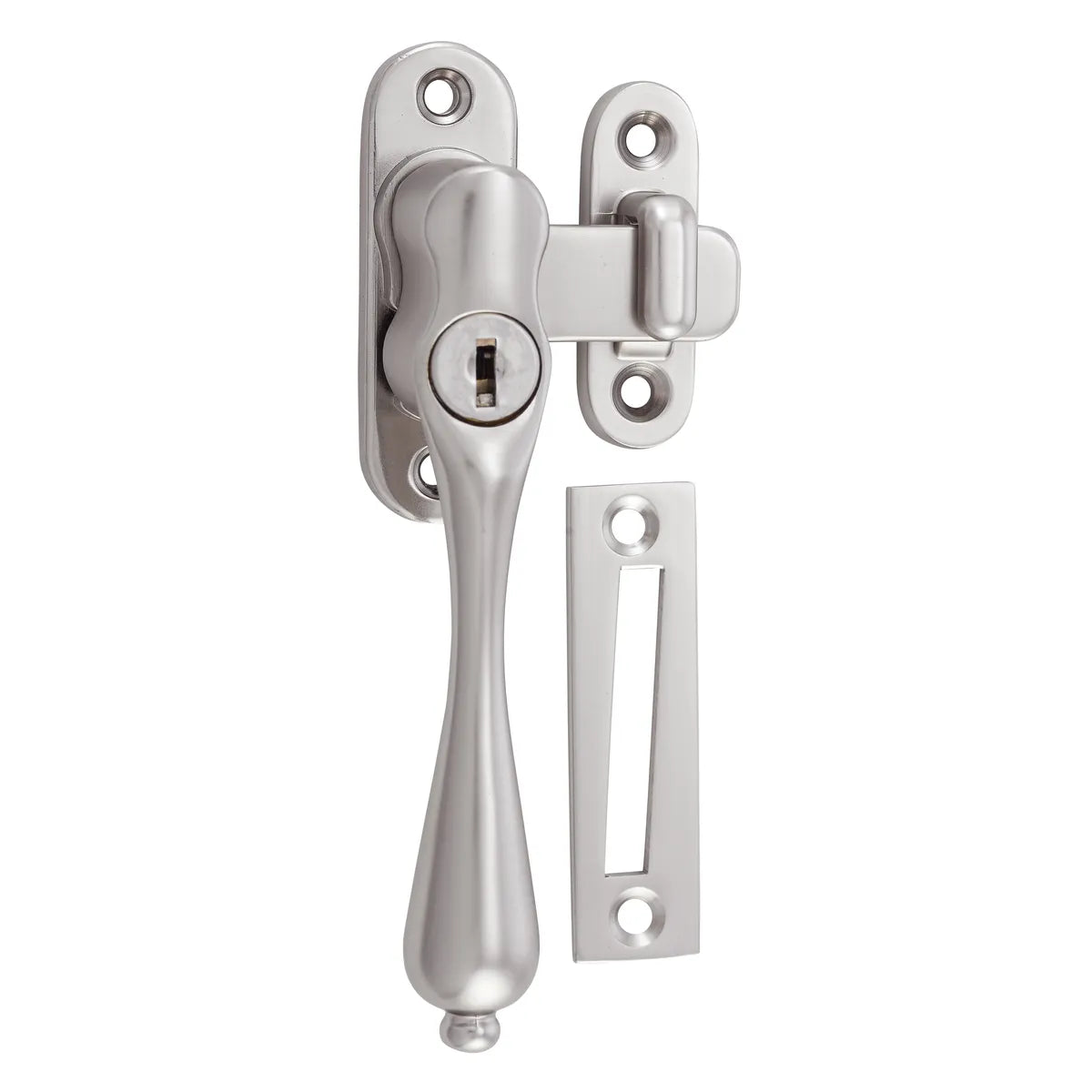 Locking Casement Fastener - Left Hand