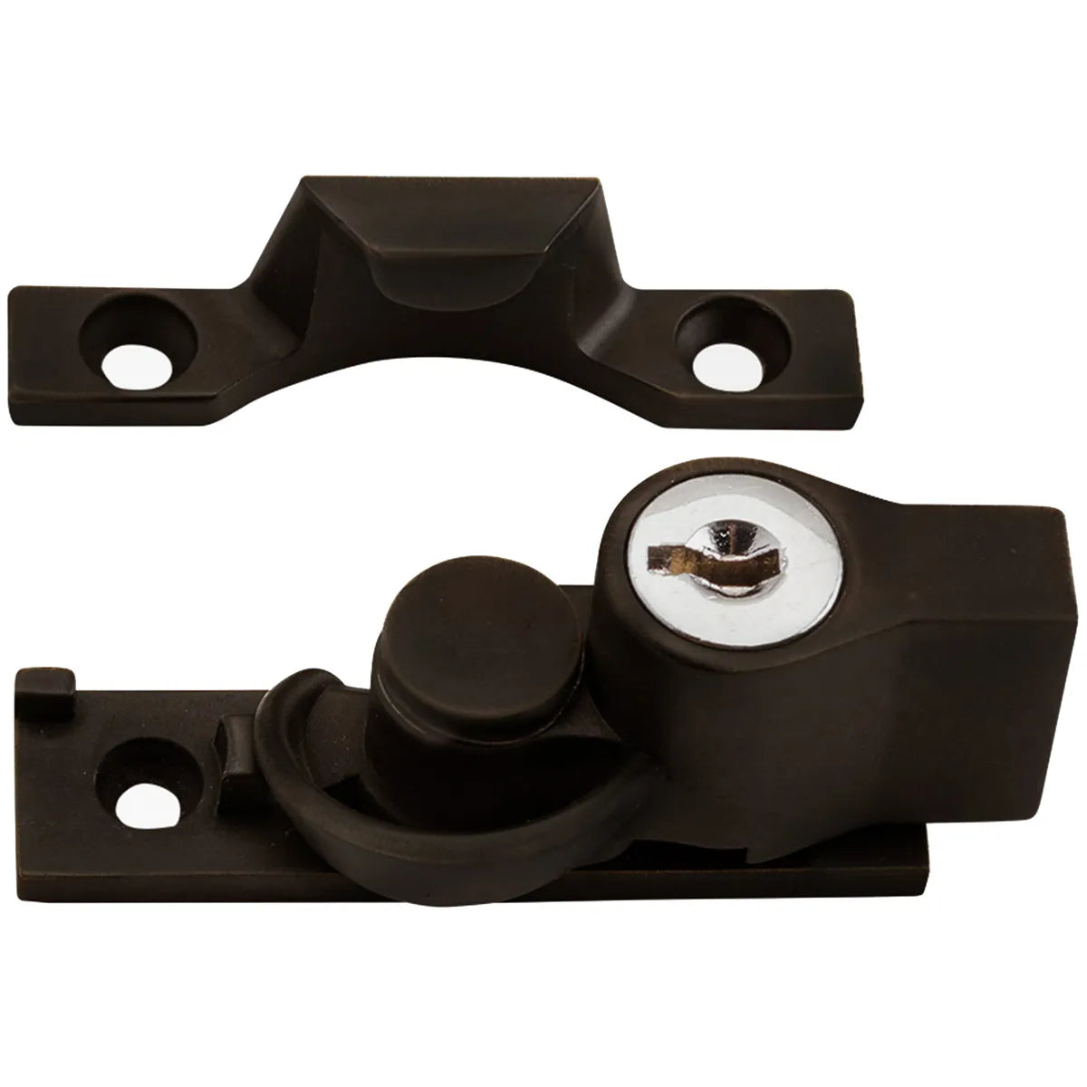 Key Operated Narrow Locking Sash Fastener