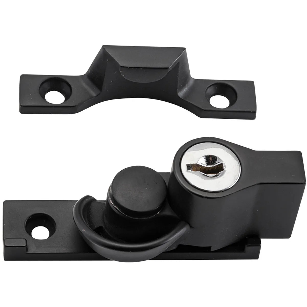 Key Operated Narrow Locking Sash Fastener