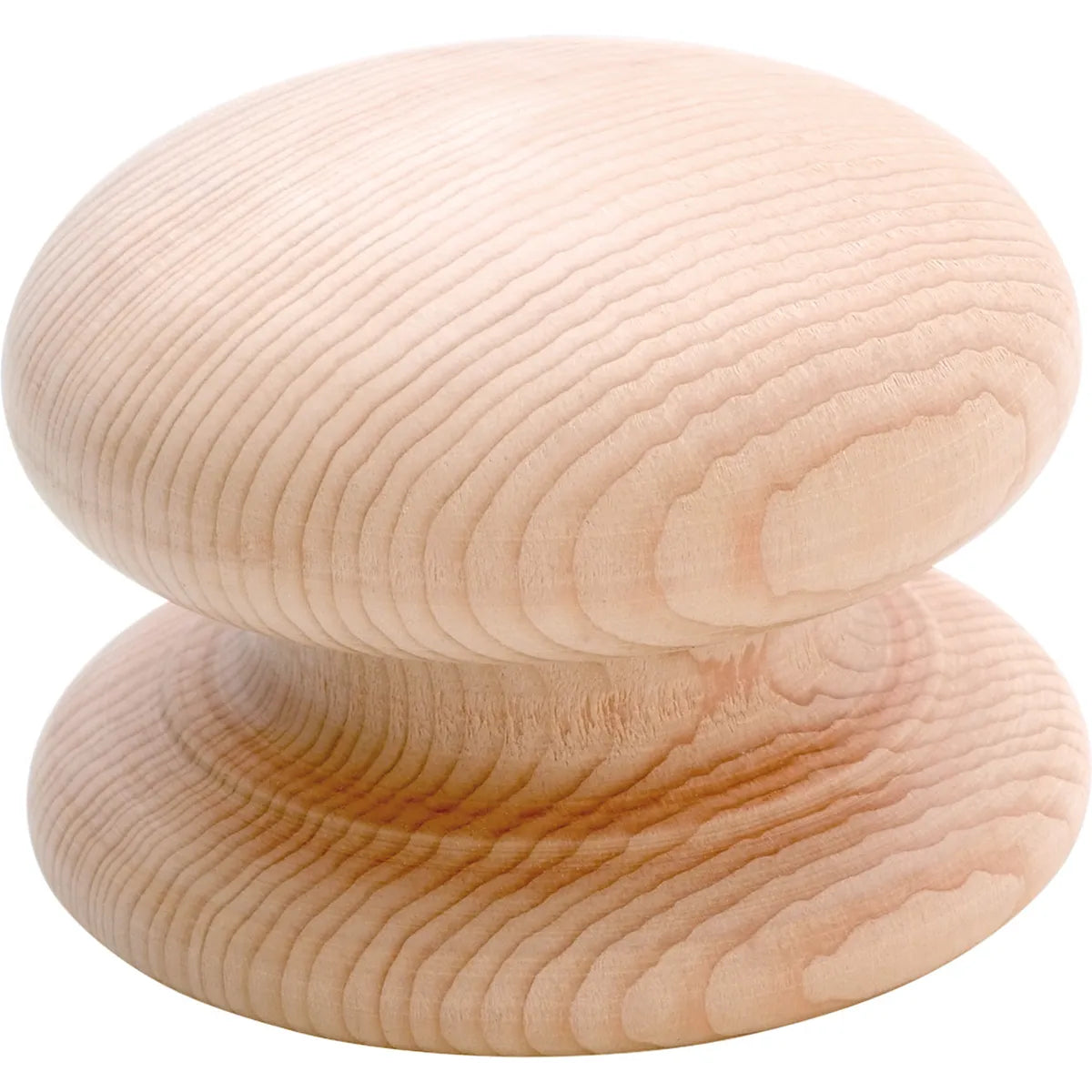 Timber Cupboard Knob - D40xP34mm