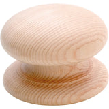 Timber Cupboard Knob - D40xP34mm