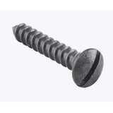 Slot Head Raised Countersunk Screw - Solid Brass L19mm 5 Gauge