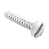 Slot Head Raised Countersunk Screw - Solid Brass L19mm 5 Gauge