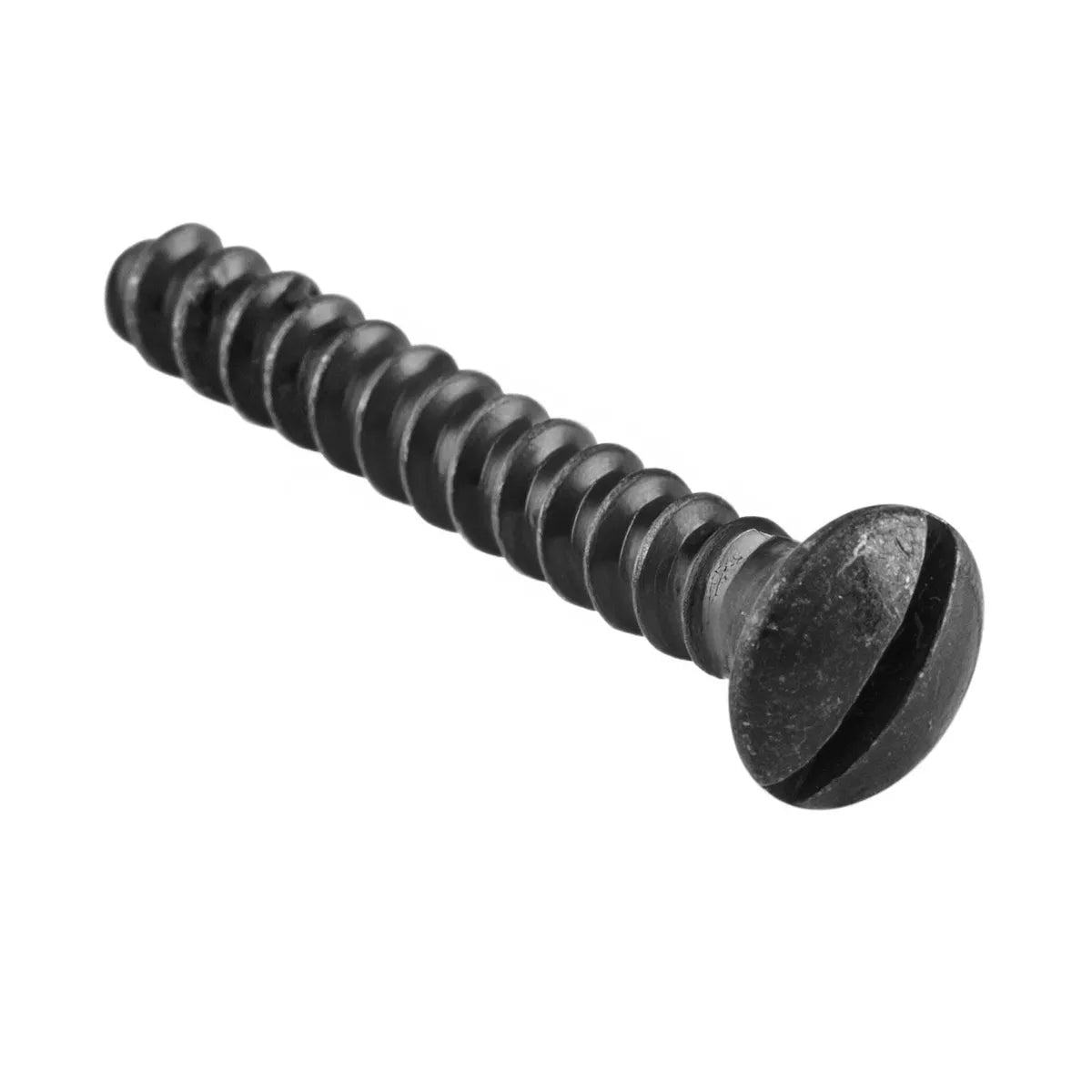 Slot Head Raised Countersunk Screw - Solid Brass L25mm 5 Gauge