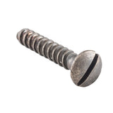 Slot Head Raised Countersunk Screw - Solid Brass L19mm 5 Gauge