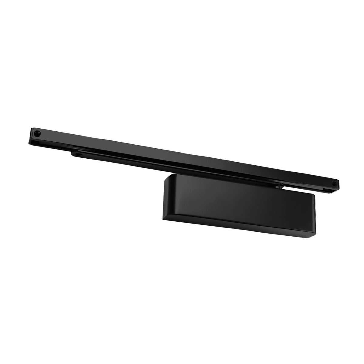 TS9205 Door Closer Slide Arm - Matt Black - front view