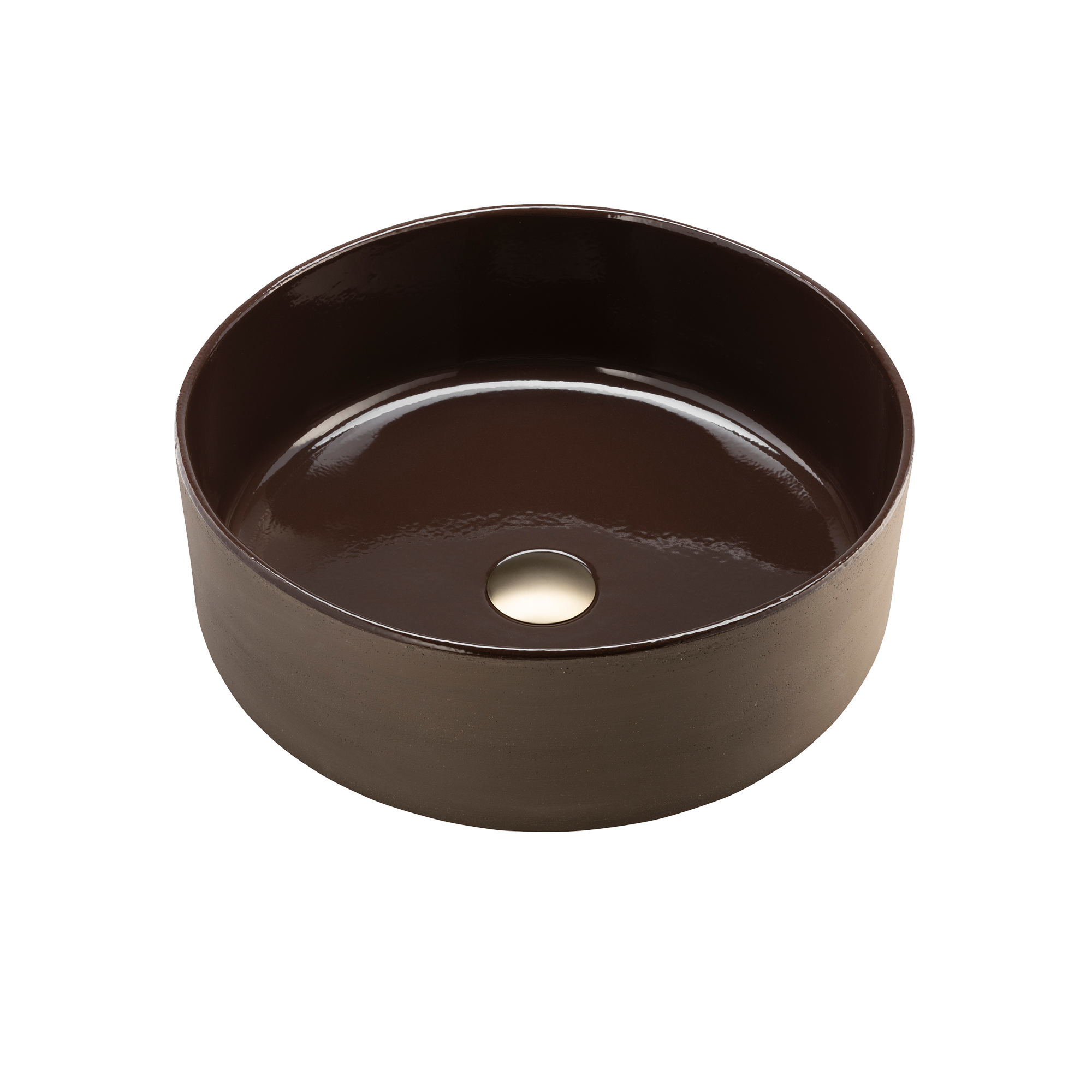 Terzofoco Natural Earth Circular Counter Top Basin