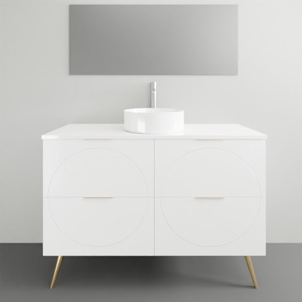 Timberline Sutherland House Retro On Legs Vanity - 1200mm Single Basin | The Blue Space