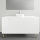 Timberline Sutherland House Retro On Legs Vanity - 1500mm Single Basin | The Blue Space