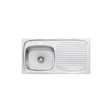 Ultraform Single Bowl Sink With Drainer