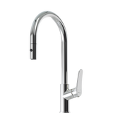 Verona Pull Out Goose Neck Spray Mixer