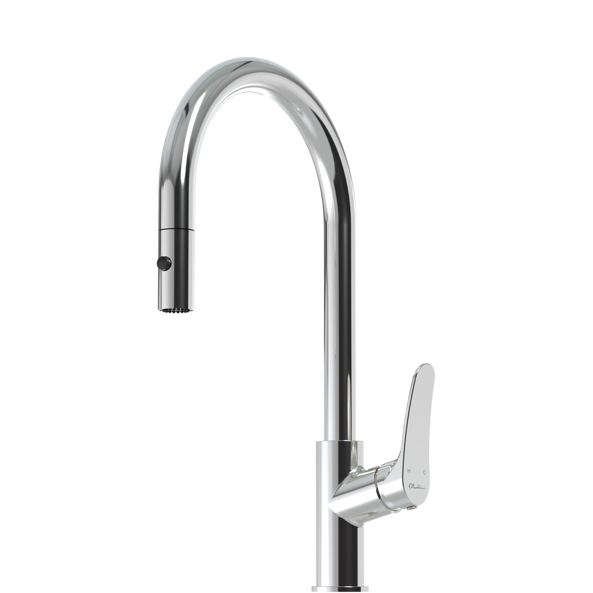 Verona Pull Out Goose Neck Spray Mixer