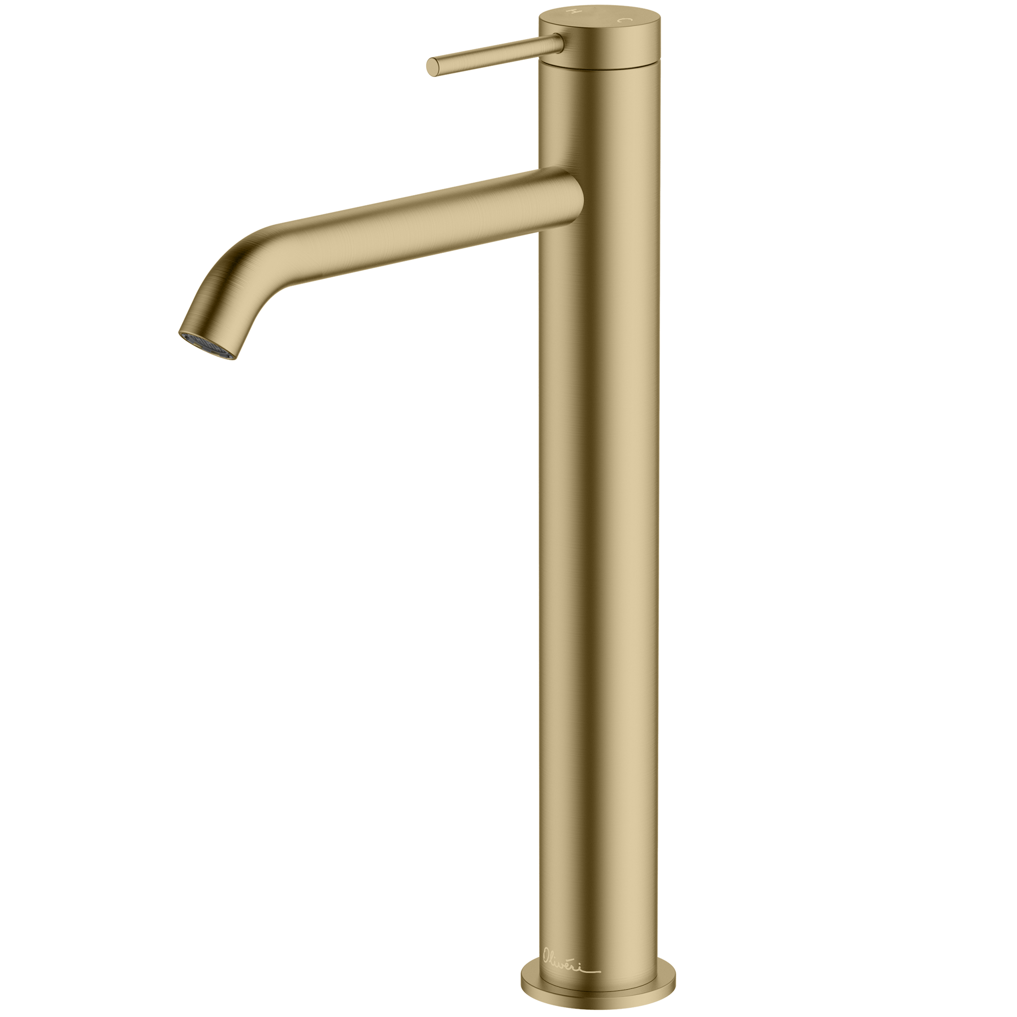 Venice Curved Tower Basin Mixer