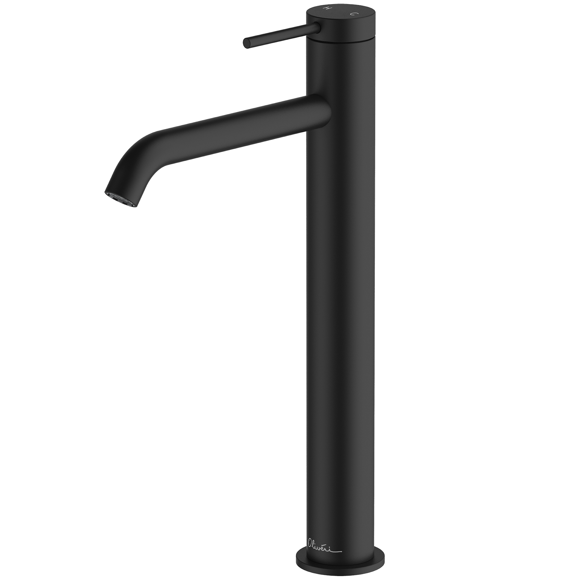 Venice Curved Tower Basin Mixer