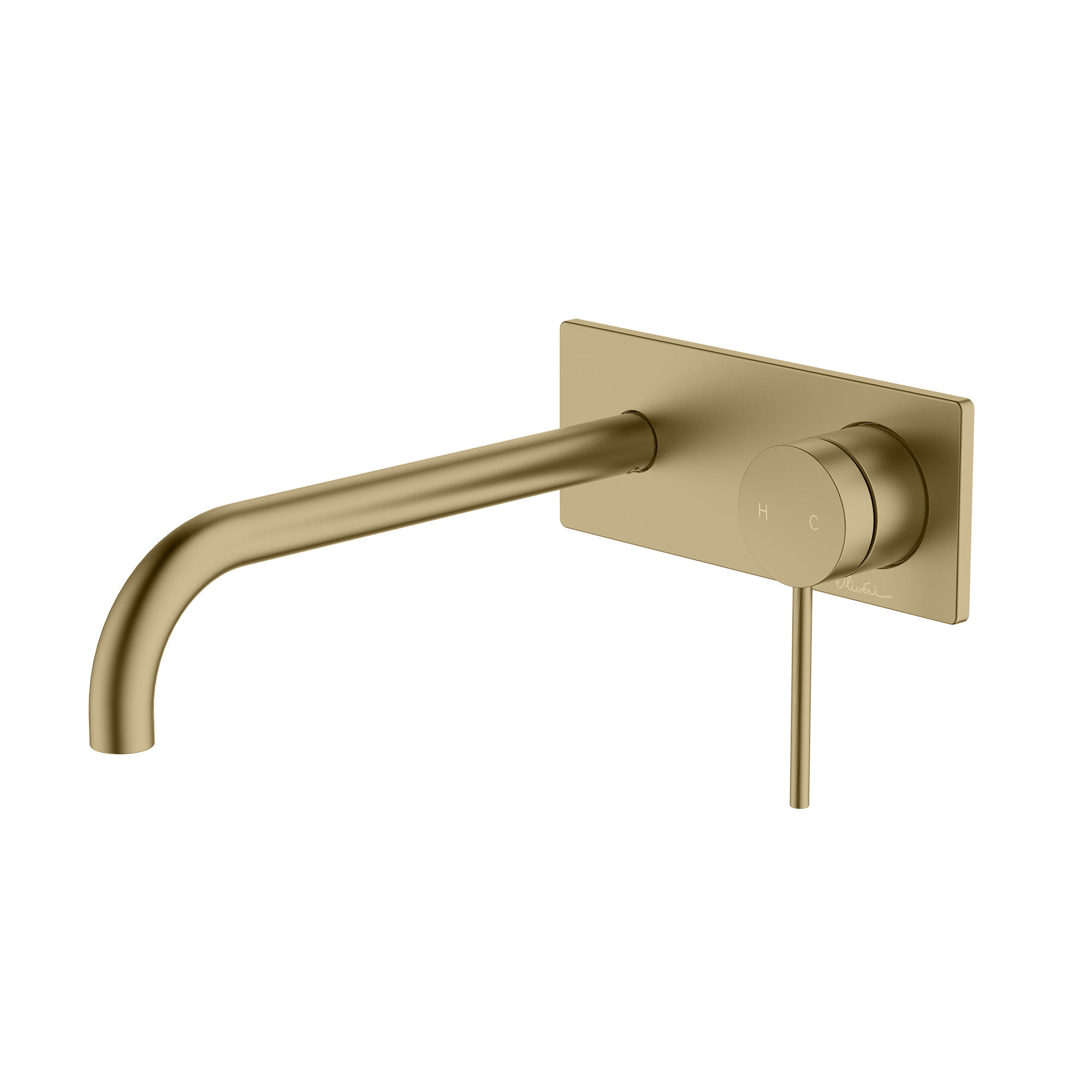 Venice Curved Wall Mixer Set - Trim Kit Only