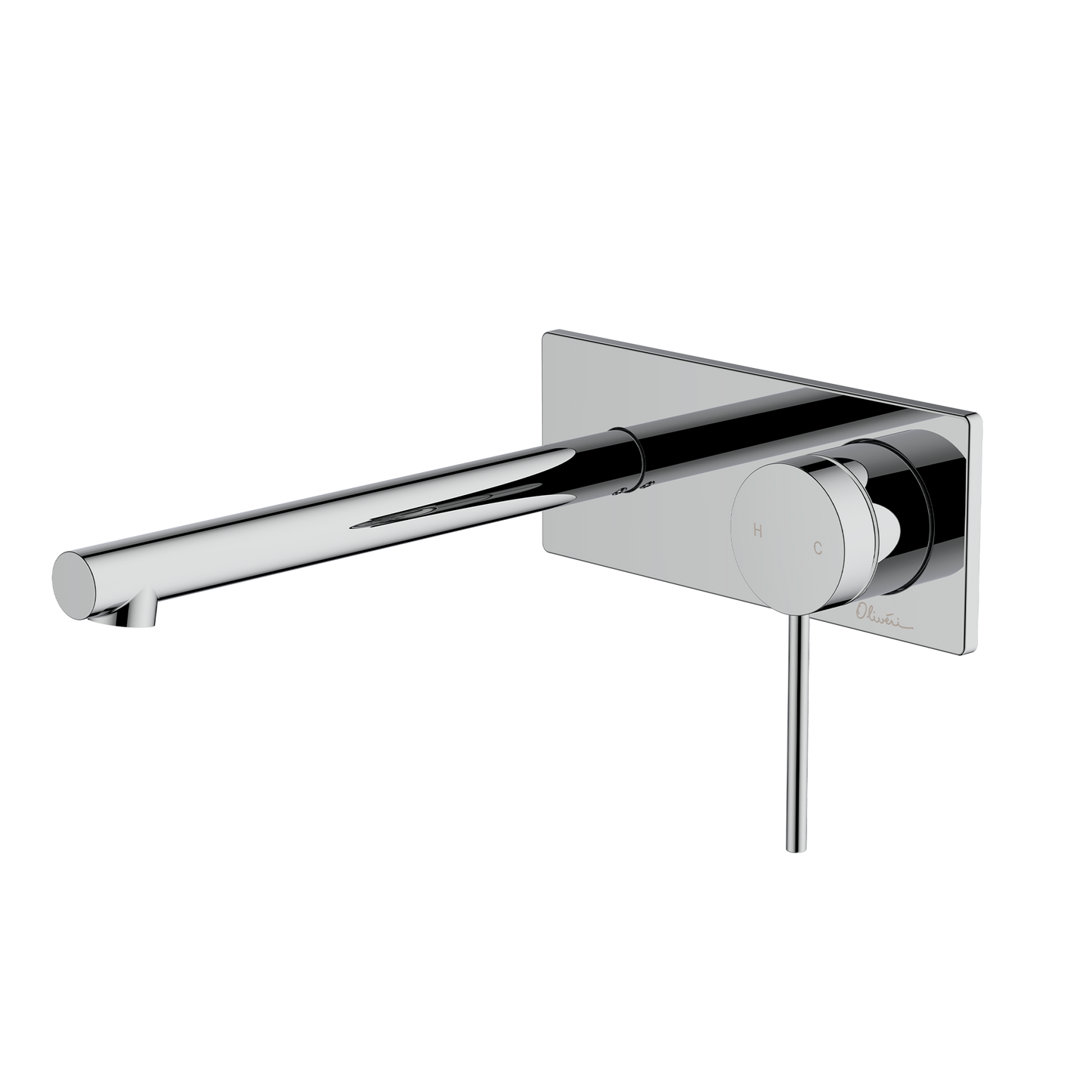 Venice Straight Wall Mixer Set - Trim Kit Only