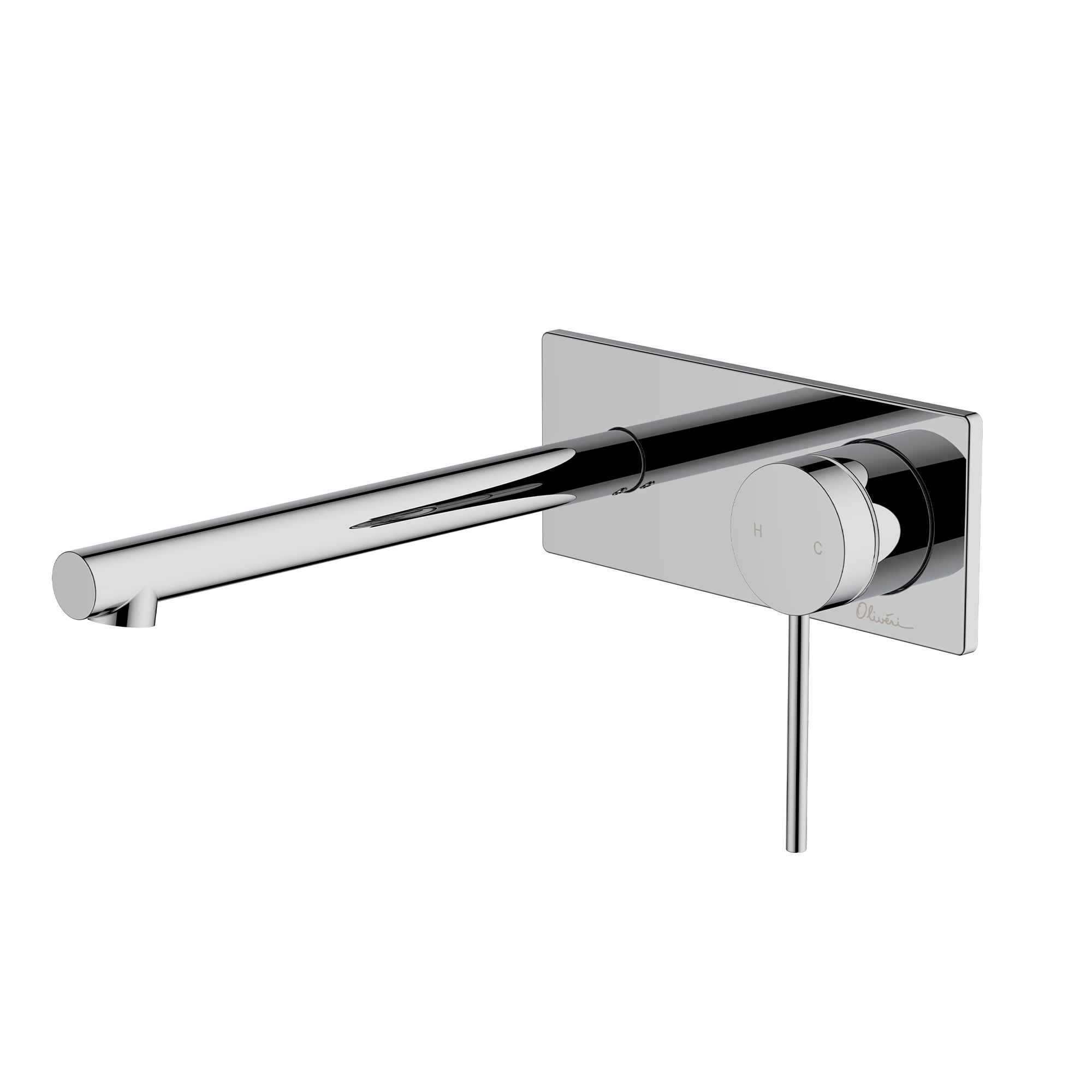 Venice Straight Wall Mixer Set - Trim Kit Only