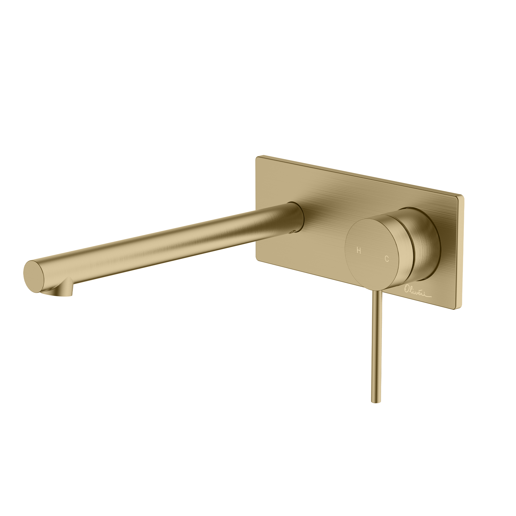 Venice Straight Wall Mixer Set
