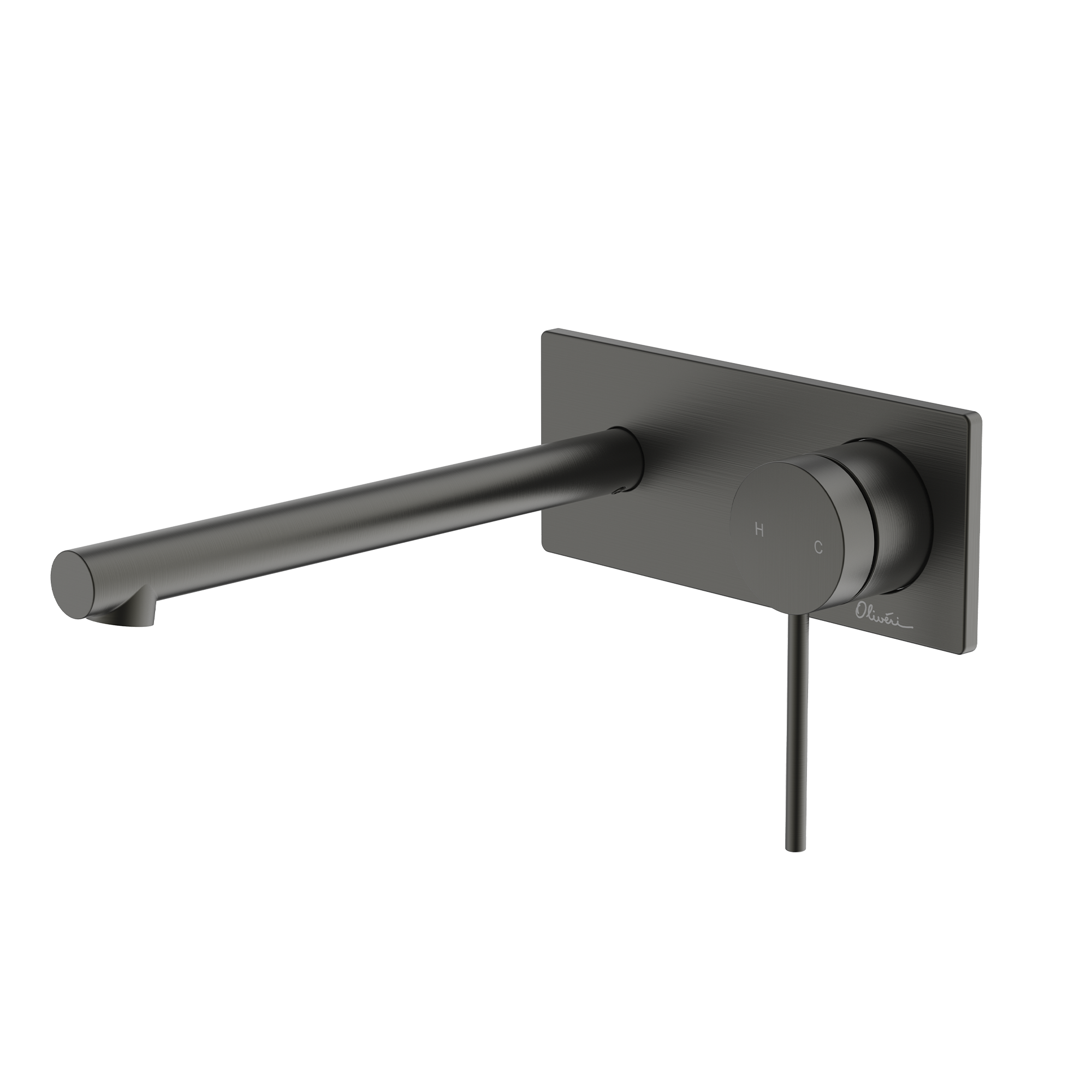Venice Straight Wall Mixer Set - Trim Kit Only