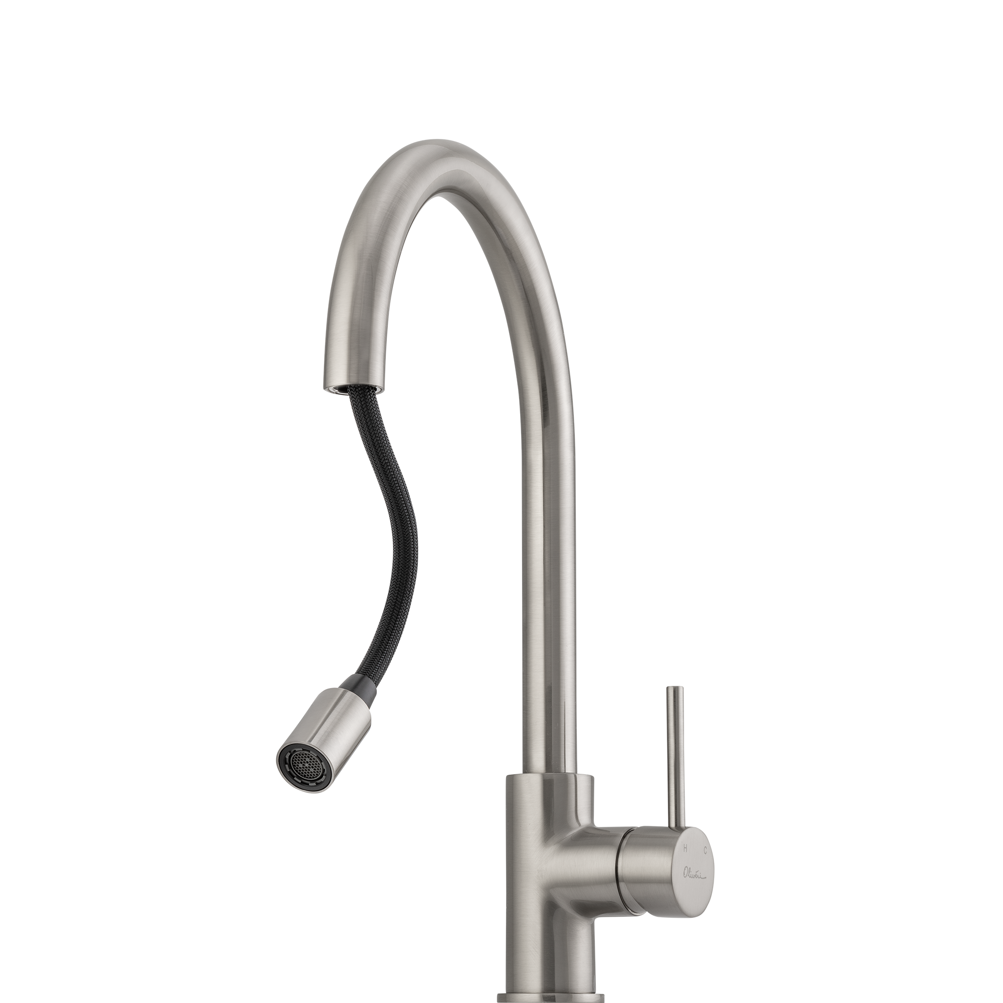 Venice Pull Out Goose Neck Mixer