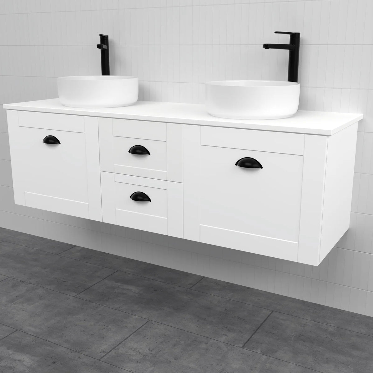 Timberline Victoria Vanity 1500mm Centre Bowl