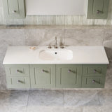 Timberline Victoria Vanity 1500mm Centre Bowl
