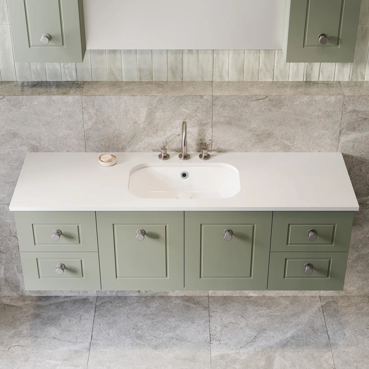 Timberline Victoria Vanity 1500mm Centre Bowl