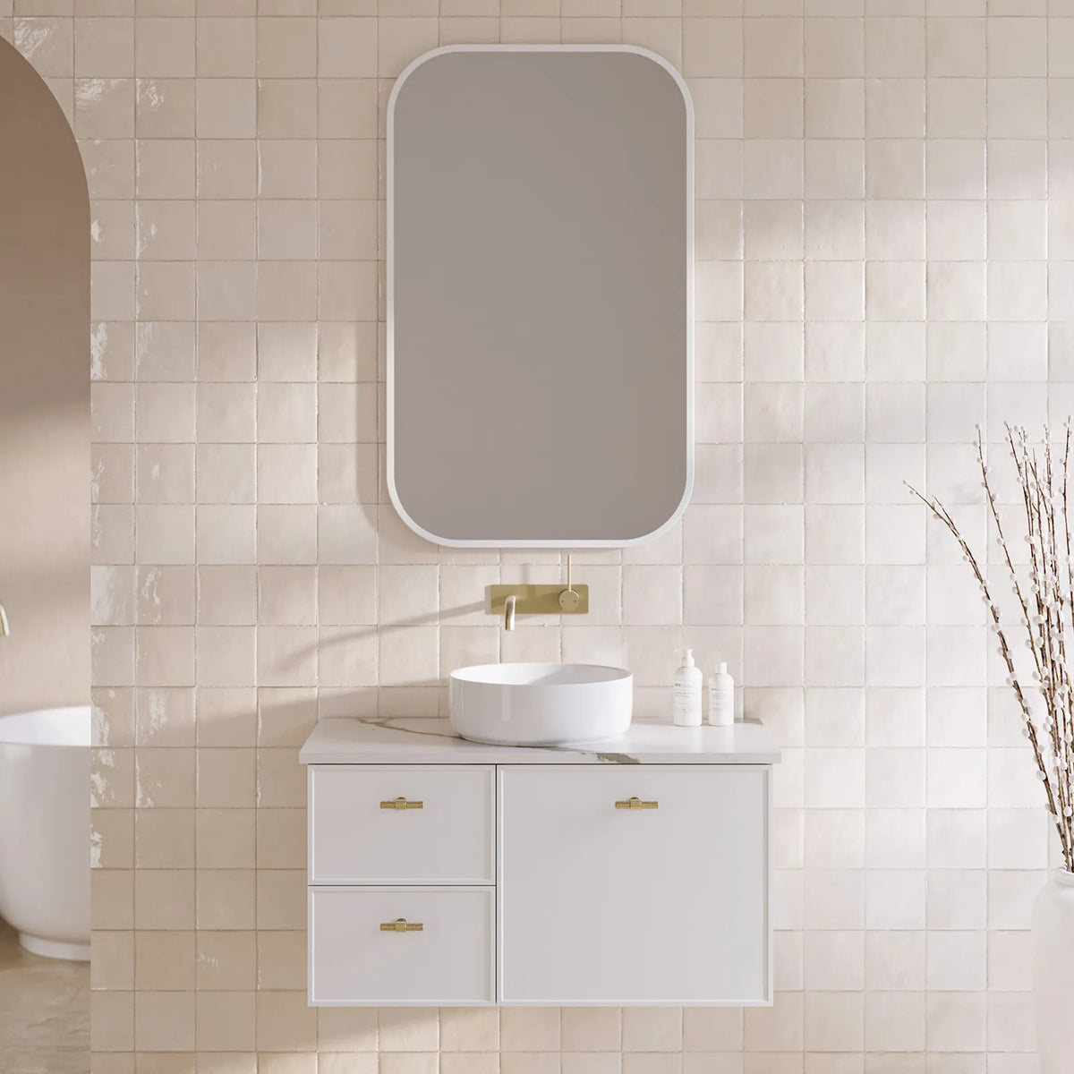 Timberline Victoria Vanity 900mm