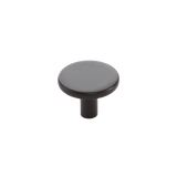 Momo Vena Round Knob 35mm in Matt Black - alternative product view