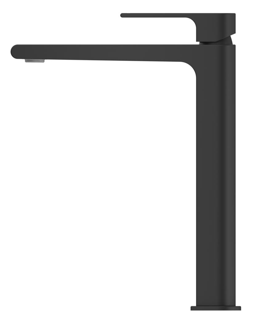 Beki Tall Basin Mixer - Black