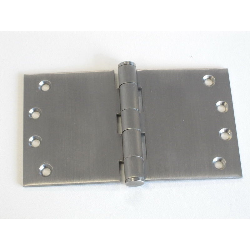 Wide Throw Hinge 100x175x3.5mm Satin Stainless 304 Fixed Pin
